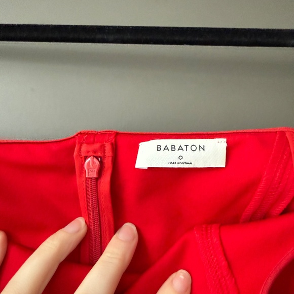Aritzia Babaton Ruslan Dress in Red Size 0 - Picture 9 of 11